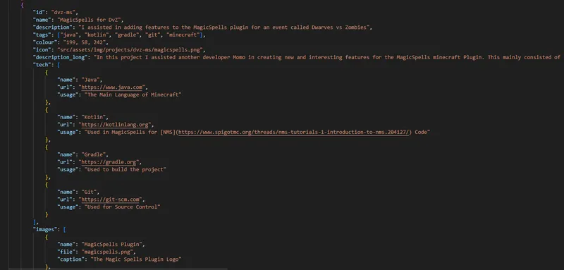 Portfolio v1 Screenshot 6
